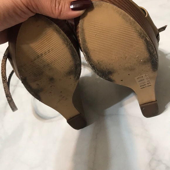 Shoe Dazzle 8.5 Snake skin look - Picture 4 of 4